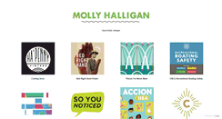 Desktop Screenshot of mollyhalligan.com